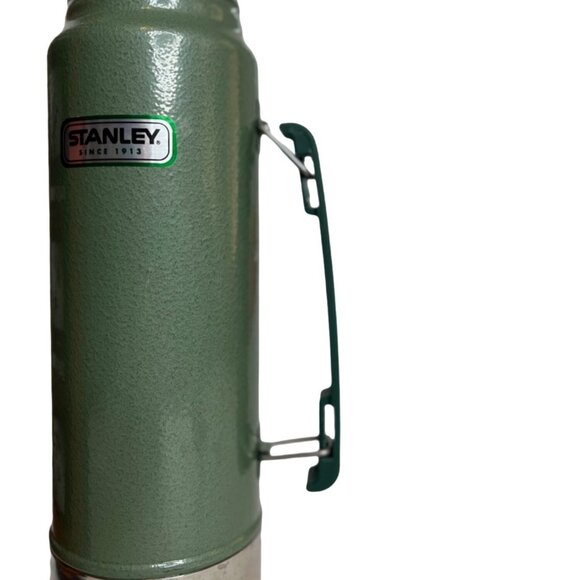 Stanley Thermos Coffee Green Stainless Insulated Bottle 1 L rugged gorpcore‎ - Picture 4 of 9